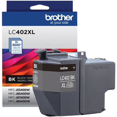 Brother LC402XLBKS Original High Yield Inkjet Ink Cartridge - Black Pack