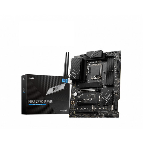 MSI Z790-P WIFI Desktop Motherboard - Intel Z790 Chipset - Socket LGA-1700 - ATX