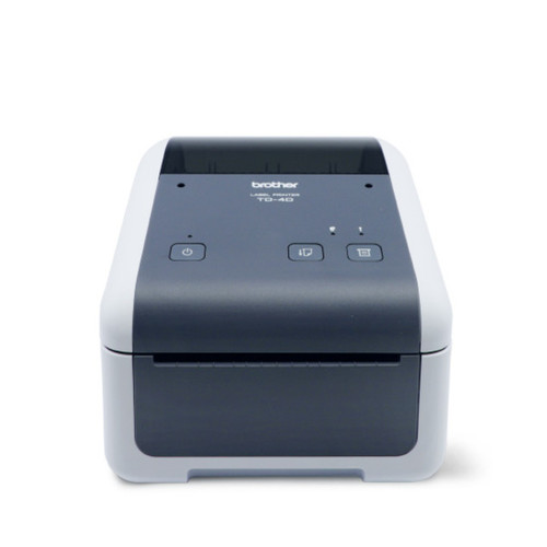 Brother TD4520DN Desktop Direct Thermal Printer - Monochrome - Label Print - Ethernet - USB - Serial