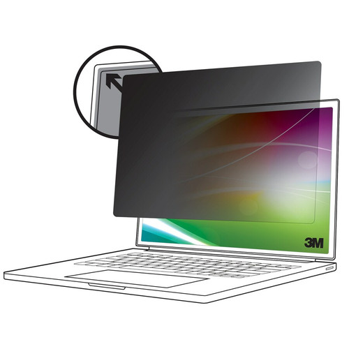 3M™ Bright Screen Privacy Filter for 14in Full Screen Laptop, 16:9, BP140W9E