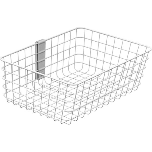 Ergotron SV Wire Basket, Large - White