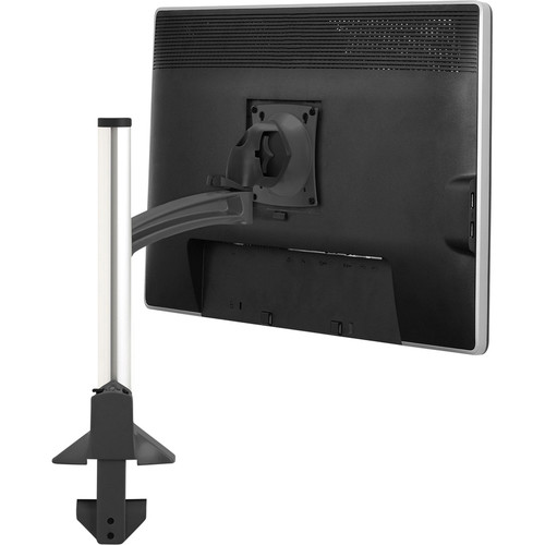 Chief Kontour Column Single Display Desk Mount - For Flat Panel Displays - Black