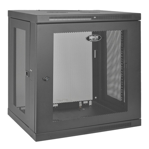 Tripp Lite 12U Wall Mount Rack Enclosure Server Cabinet w/ Door & Side Panels  - SRW12U