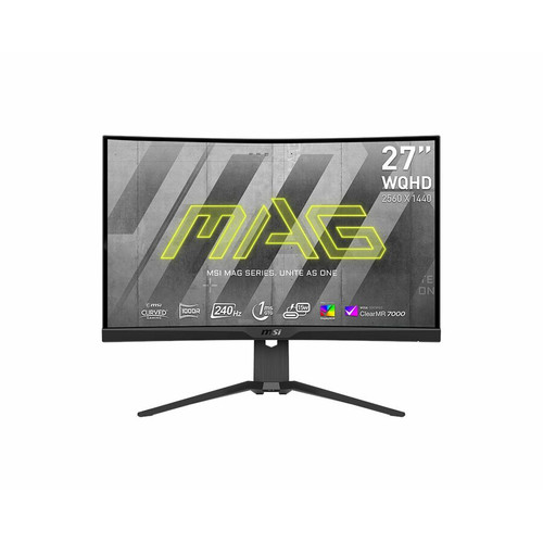 MSI 275CQRXF 27" Class WQHD Curved Screen Gaming LCD Monitor - 16:9