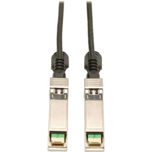 Tripp Lite by Eaton SFP+ 10Gbase-CU Passive Twinax Copper Cable SFP-H10GB-CU5M Compatible Black 5M (16.4 ft.)