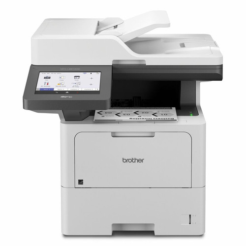 Brother MFC-L6810DW Enterprise Monochrome Laser All-in-One Printer with Low-cost Printing, Large Paper Capacity, Wireless Networking, Advanced Security Features, and Duplex Print, Scan, and Copy