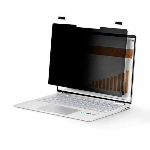 StarTech.com 14in 16:10 Touch Privacy Screen, Laptop Security Shield, Anti-Glare Blue Light Filter, Flip-Over