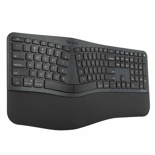 Targus Sustainable Ergonomic EcoSmart Keyboard - Black