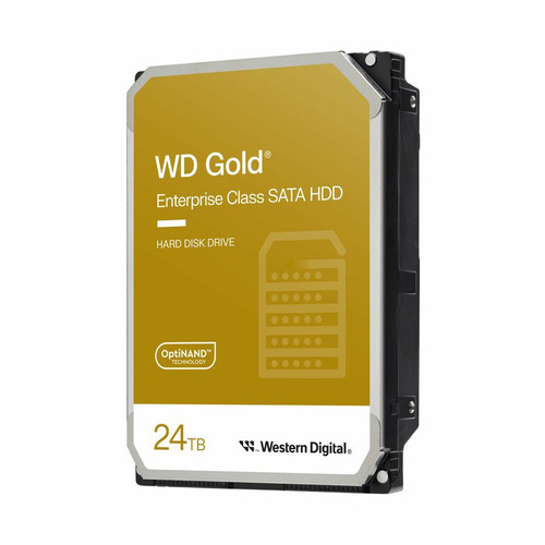 WD Gold WD241KRYZ 24 TB Hard Drive - 3.5" Internal - SATA (SATA/600)