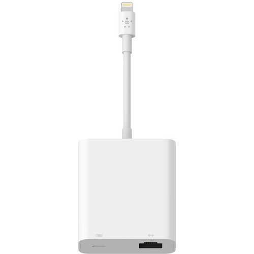 Belkin Ethernet + Power Adapter with Lightning Connector - F8J227dsWHT