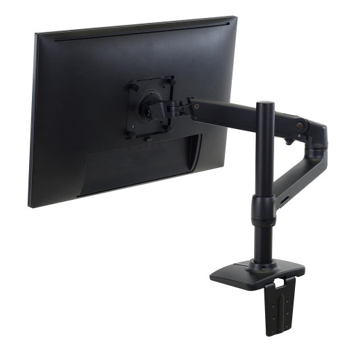 Ergotron LX Desk Monitor Arm, Tall Pole - Matte Black