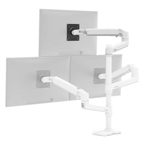 Ergotron LX Arm, Extension and Collar Kit - White