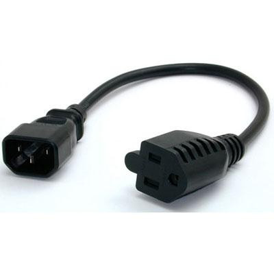 Our 1 ft. Monitor Power Cable will allow your monitor or printer to draw power from the switched source on the PC.