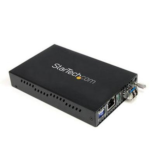 StarTech.com 1000 Mbps Gigabit Single Mode Fiber Media Converter LC 40 km