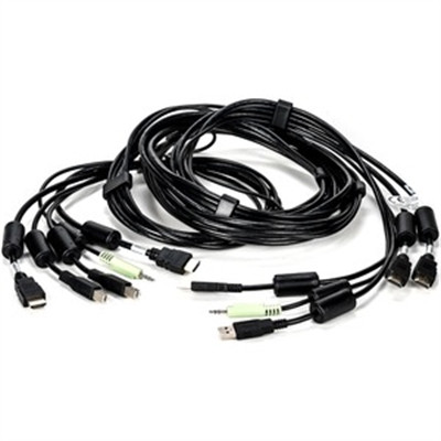 CABLE ASSY 2 HDMI 2 USB 1 AUD