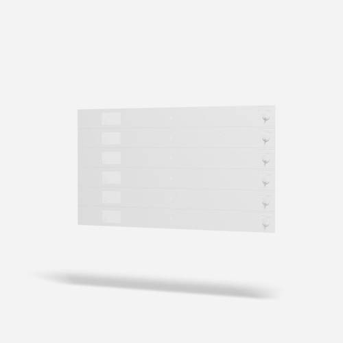 New EziBlank 19" Universal 6RU Modular Blanking Panel - White - 10 Pack