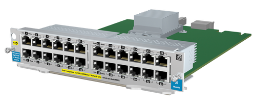 HP ProCurve 24-Port 10/100/1000 PoE+ zl Module J9307A