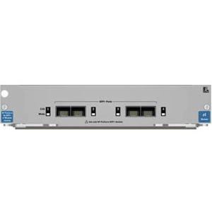 HPE ProCurve 4-port 10GbE SFP+ zl module is a 4-port 10-GbE