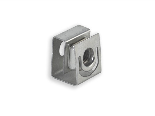小物 Zinc M6 Zinc Slide-On Cage Nuts - 25 Pack - USA Made