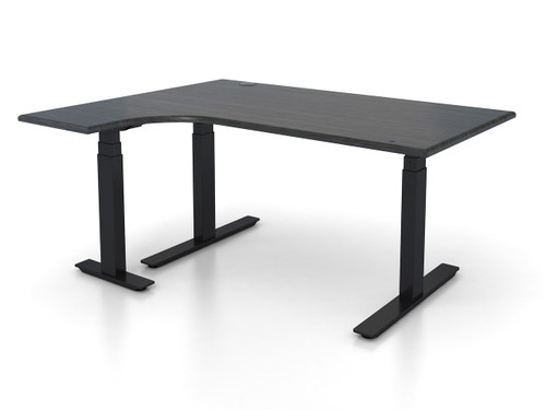 Adjustable Height Left 48"x60" Ergonomic Office Desk