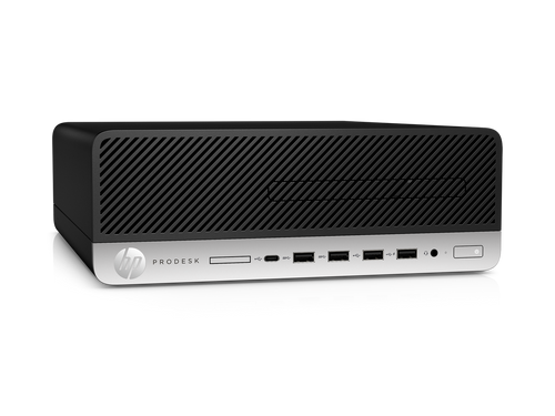 HP Business Desktop ProDesk 600 G4 Desktop Computer - Core i5-8500T - 4GB RAM - 500GB HDD - Desktop Mini