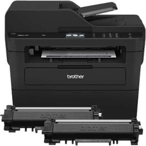 Brother MFC-L2750DW XL Extended Print Compact Laser All-in-One Printer with up to 2 Years of Toner In-box 