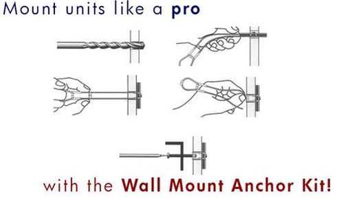 Wall Mount Hardware Kit Easy to Use