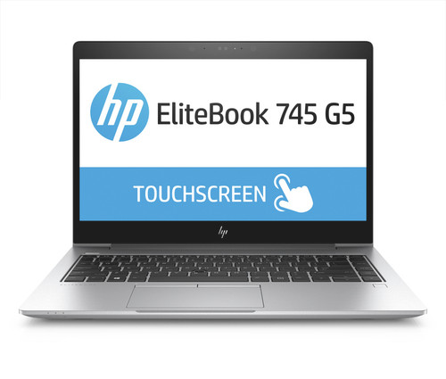 HP EliteBook 745 G5 Touch W10P-64 AMD Ryzen 7 Pro 2700U 2.2GHz 256GB NVME 8GB(1x8GB) 14.0FHD WLAN BT BL FPR NFC Cam