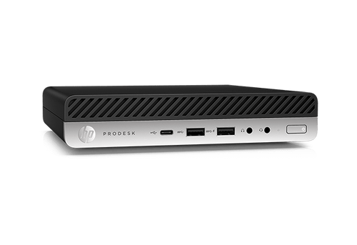 HP ProDesk 600 G4 W10P-64 i5 8500T 2.1GHz 128GB NVME 8GB (1x8GB) DDR4 2666 WLAN BT DisplayPort Mini 