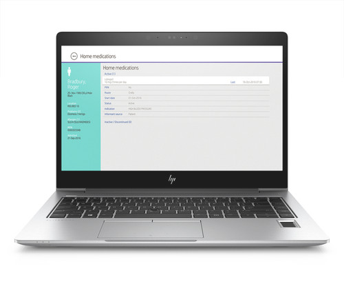 HP EliteBook 840 G5 W10P-64 i7 8550U 1.8GHz 256GB NVME 4GB(1x4GB) DDR4 2400 14.0FHD WLAN BT FPR No-NFC Cam