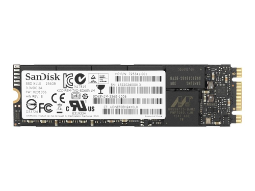 HP 256 GB Solid State Drive - PCI Express - Internal - M.2 DRIVE 