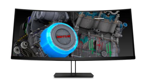 HP Business Z38c 37.5" UW-QHD+ Curved Screen LED LCD Monitor - 21:9 - 2560 x 1600