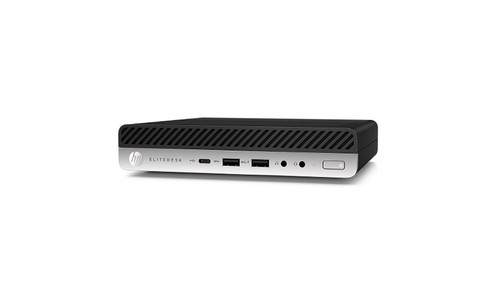 HP EliteDesk 800 G4 Desktop Computer - Core i5 i5-8500T - 16 GB RAM - 256 GB SSD - Desktop Mini 