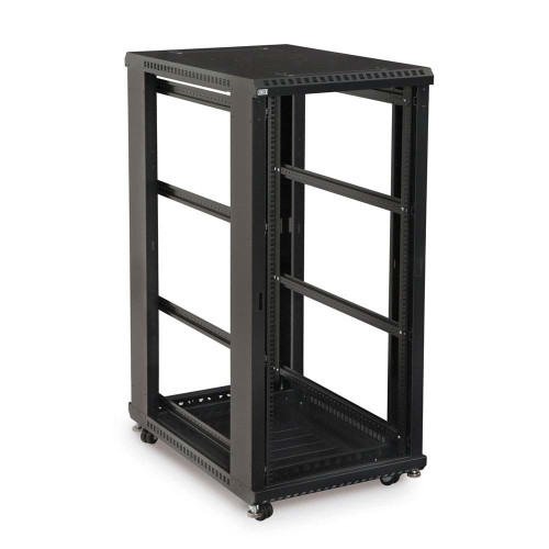 Kendall Howard 27U LINIER Open Frame Server Rack - No Doors & Side Panels - 36" Depth