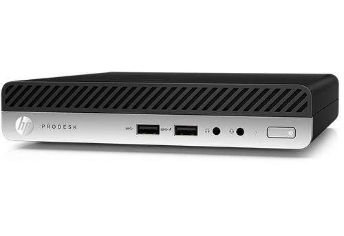 HP ProDesk 400 G4 W10P-64 C G4900T 2.9GHz 256GB SSD 4GB(1x4GB) DDR4 2666 VGA Port Mini 