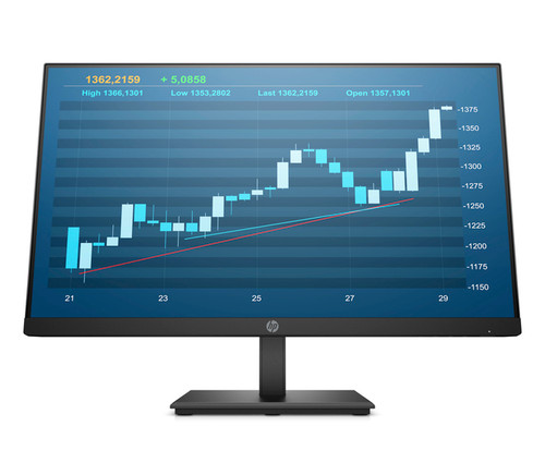 HP P244 23.8" Full HD LED LCD Monitor - 16:9 - In-plane Switching (IPS) Technology - 1920 x 1080 