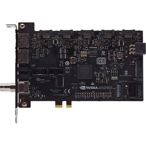 HP NVIDIA Quadro Sync II - Functions: Synchronization - PCI Express - Network (RJ-45) - Linux, PC - Plug-in Card
