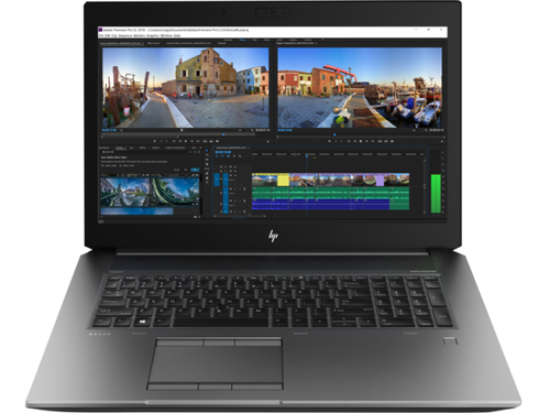 HP ZBook 17 G5 W10P-64 E-2186M 1TB SSD 16GB (4x4GB) DDR4 2666 17.3 HD+ NVIDIA Quadro P1000 4GB NIC WLAN BT No-Cam No-NFC