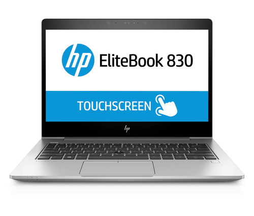 HP EliteBook 830 G5 W10P-64 i5-8250U 256GB SSD 32GB (2x16 GB) DDR4 2400 13.3 FHD Touchscreen NIC WLAN BT FPR Cam No-NFC