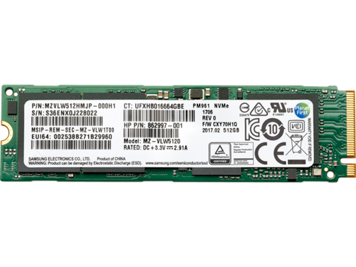 HP 512 GB Solid State Drive - M.2 Internal