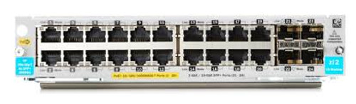 HPE 20-port 10/100/1000BASE-T PoE+ / 4-port1G/10GbE SFP+ MACsec v3 zl2 Module