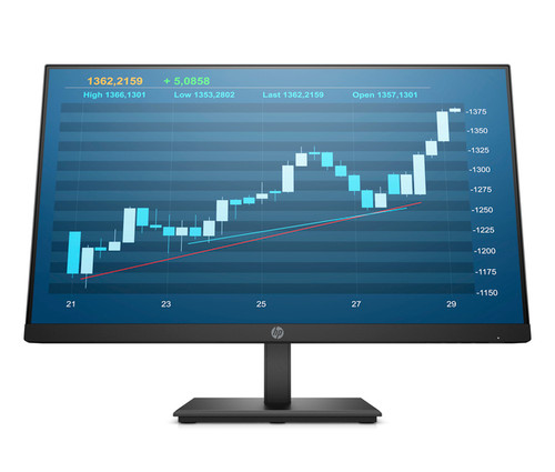 HP P244 23.8 in Monitor (1-DisplayPort 1.2; 1-HDMI 1.4; 1-VGA 1920×1080)