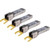 HPE MSA 1Gb RJ-45 iSCSI SFP+ 4-Pack Transceiver - For Data Networking