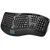 Adesso 2.4GHz Wireless Ergonomic Touchpad Keyboard