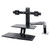 Ergotron 2439226 WorkFit-A Dual Monitor Stand - Desktop - Polished - Aluminum - Black