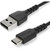 StarTech.com 2m USB A to USB C Charging Cable - Durable Fast Charge & Sync USB 2.0 to USB Type C Data Cord - Aramid Fiber M/M 3A Black