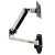 Ergotron LX Wall Monitor Arm - Polished Aluminum