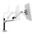 Ergotron LX Desk Monitor Arm, Tall Pole - Polished Aluminum