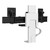 Ergotron TRACE™ Dual Monitor Mount - White