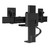 Ergotron TRACE™ Dual Monitor Mount - Matte Black